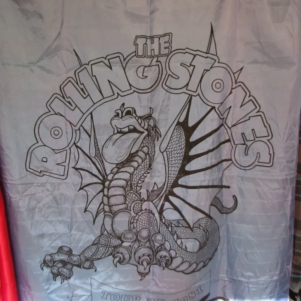 Rolling Stones 1981 Tour Wall Hanging/Tapestry